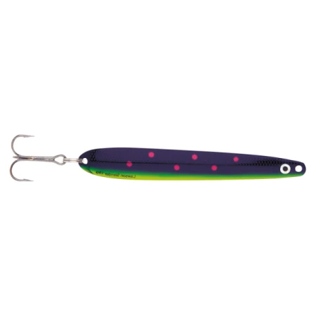 Lawson Gnome Kystwobbler 8g Purple/Yellow Pink Dots