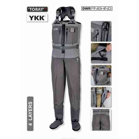 TRAPER Montana T-Zip Vadebukse