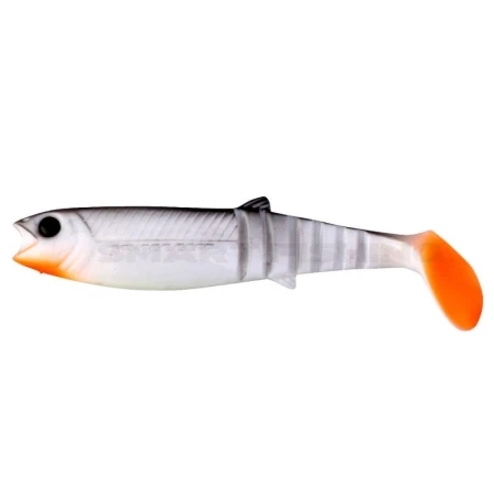 SAVAGE GEAR LB Cannibal Shad 10cm 9g White/Black 70pcs