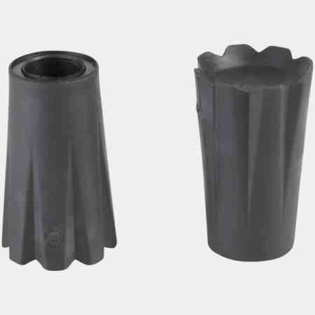 KV+ Gummitupp Vandrestav Svart OneSize
