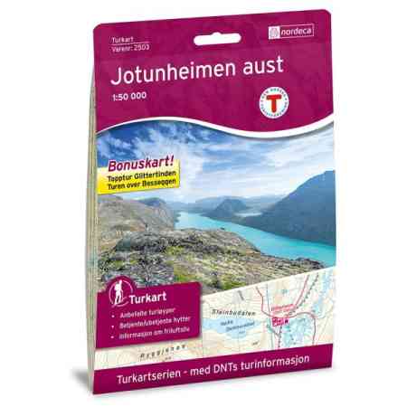 Jotunheimen Aust 1:50 000