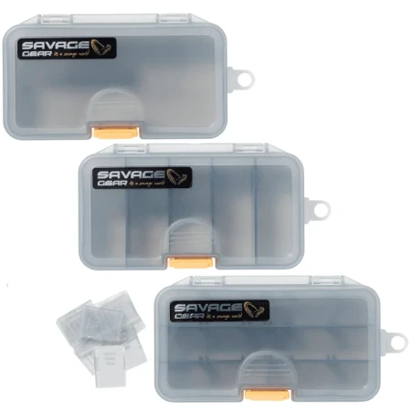 SAVAGE GEAR Lurebox 2 Smoke Combi Kit 3PCS 16.1X9.1X3.1CM
