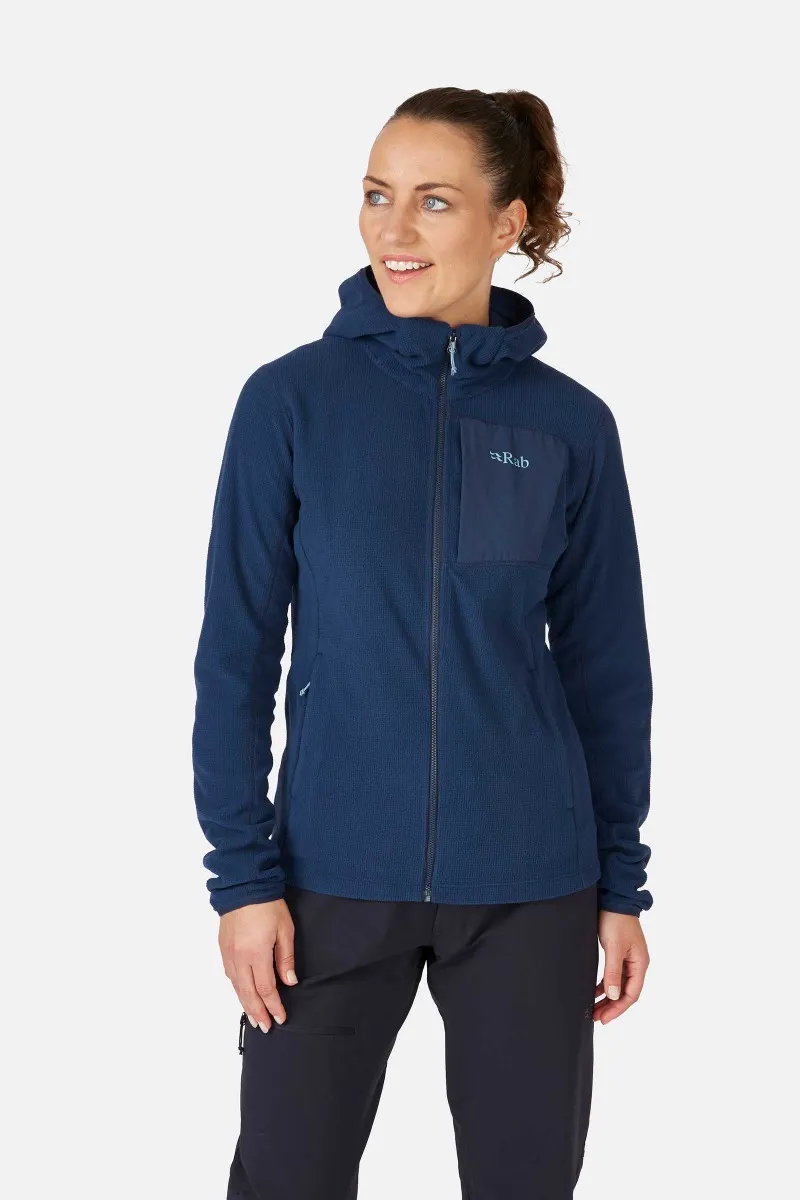 Rab Tecton Hoody Wmns Fleecejakke