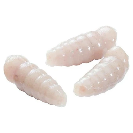 Berkley Micro PowerBait Maggot Hvit
