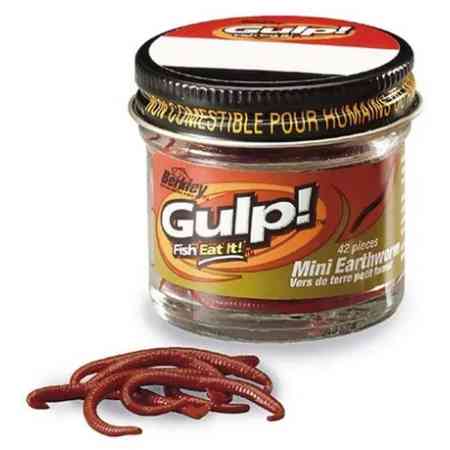Berkley Gulp Mini Earthworm Natur