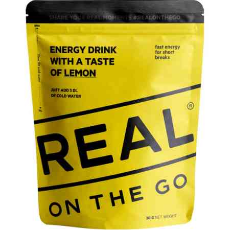 REAL Turmat Energidrikk Sitron